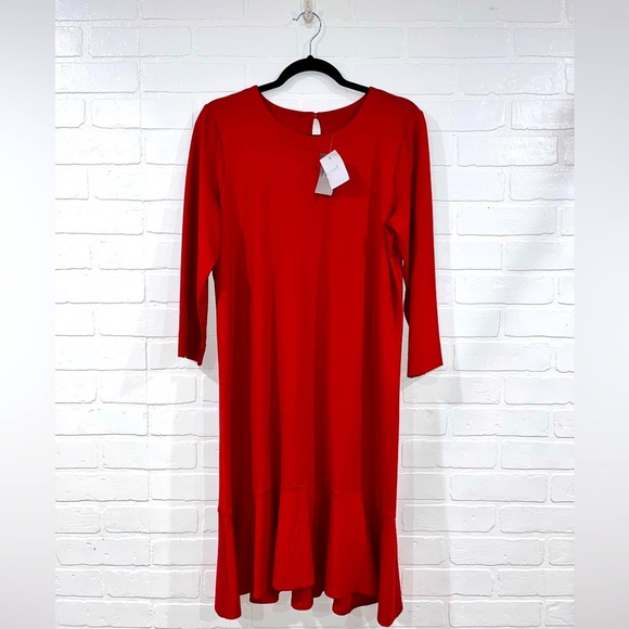 NWT J. Jill Ponte Dress - Picture 3 of 16